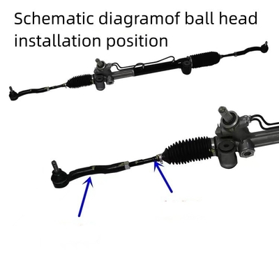 Modello di auto BYD Assemblaggio interno della testa a sfera di un tassello 23cm*5,5cm*12cm