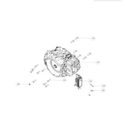 2009-2016 Hover H5 Car Auto Transmission System Gearbox per la Grande Muraglia CC6463-Haval H6