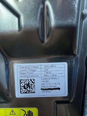ZEEKR 001 Riscaldatore ad aria calda PTC Dimensioni standard per Hatchback 21.04- data in 24 anni