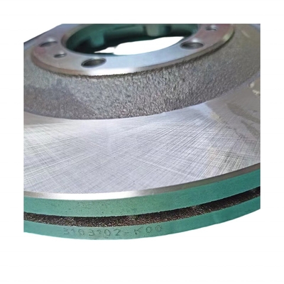 Acciaio anteriore ventilato rotori di freno a disco per grande parete Terbon Parts Auto freno disco