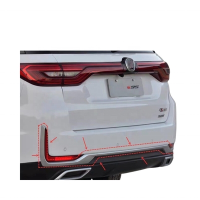 Changan 19-21 CS95 Parti decorative del paraurti posteriore Sinistra e destra Striscia luminosa con lampada a nebbia elettroplata