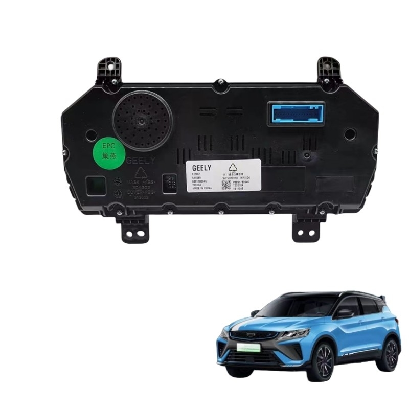 Geely 4th Gen Emgrand Combination Instrument Assembly 12.3 pollici accessori per il pannello LCD