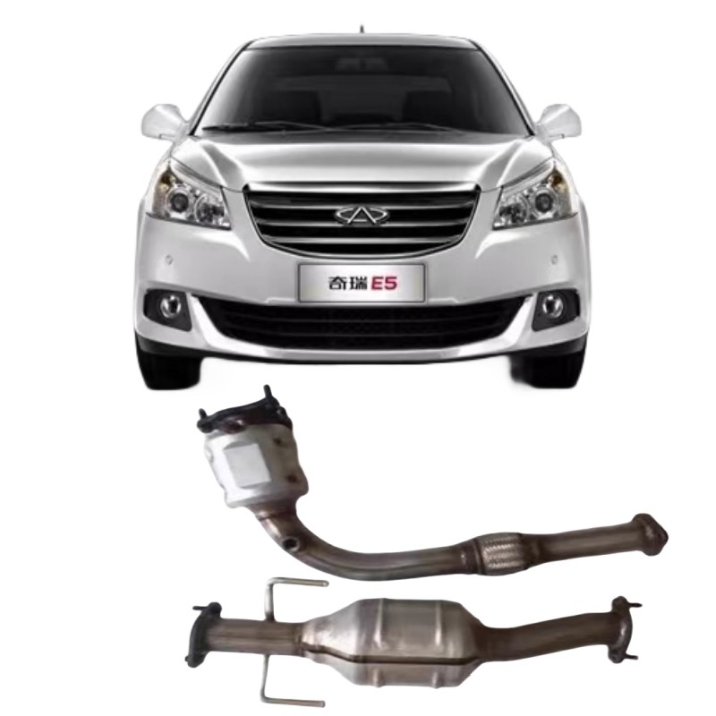 Sistema di scarico per autoveicoli Chery A5/E5/Qi Yun 3 Assemblaggio del convertitore catalitico a tre vie