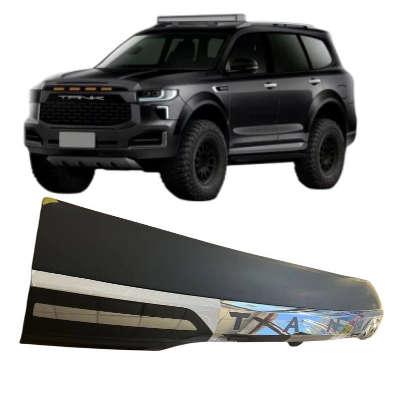 WEY Car Fitment P8 PHEV Porta posteriore trim Strip per TANK500 senza logo del pneumatico di ricambio