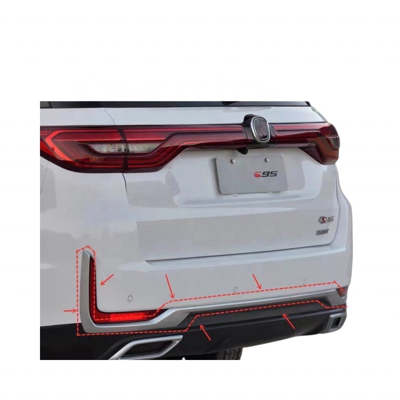 Changan 19-21 CS95 Parti decorative del paraurti posteriore Sinistra e destra Striscia luminosa con lampada a nebbia elettroplata